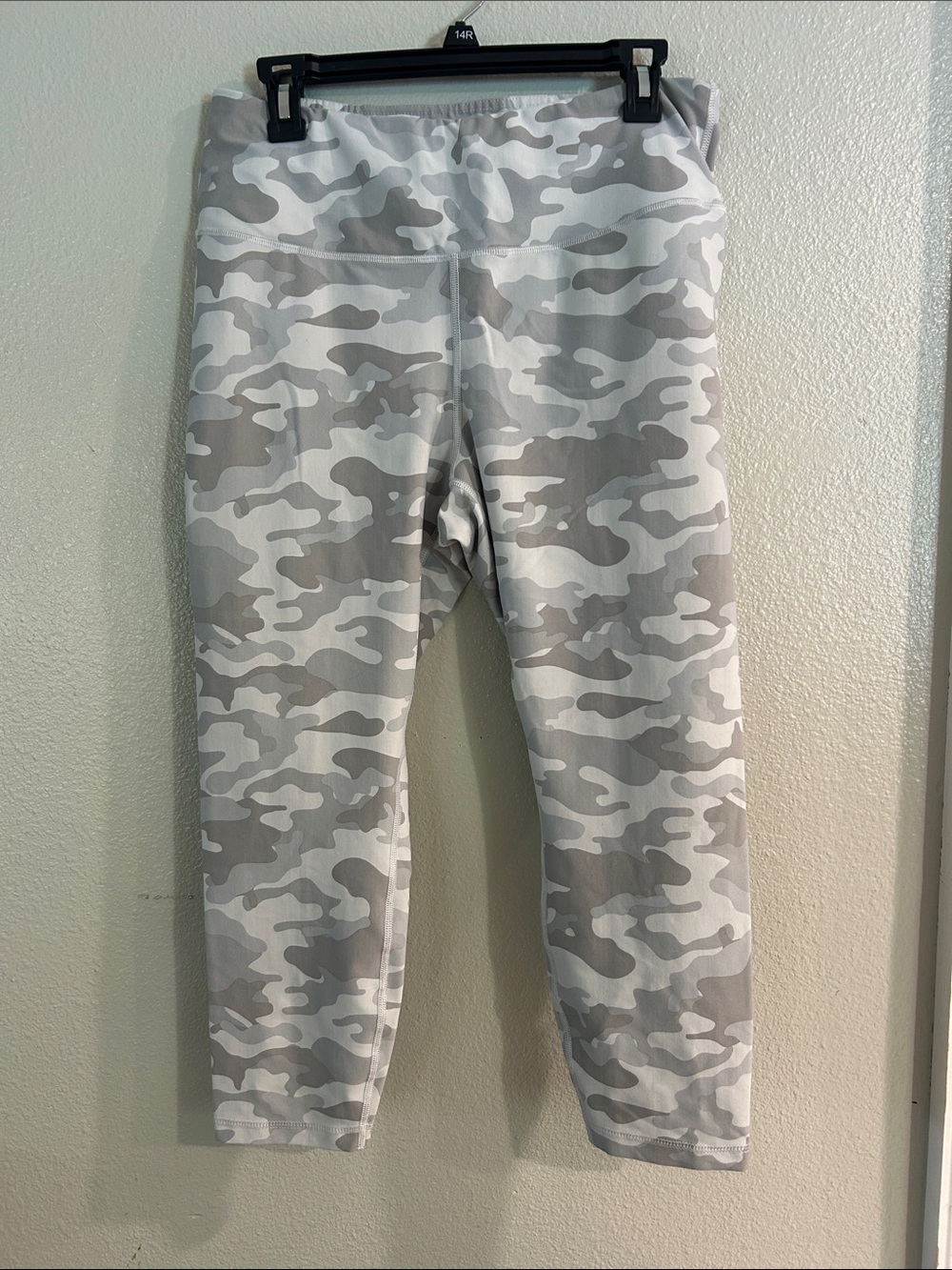 torrid White and Light Gray Camo Kids Leggings